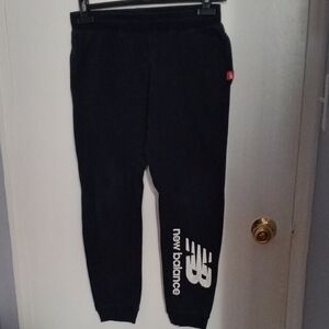 New Balance Dark Blue Joggers Tapered Athletic Sweatpants